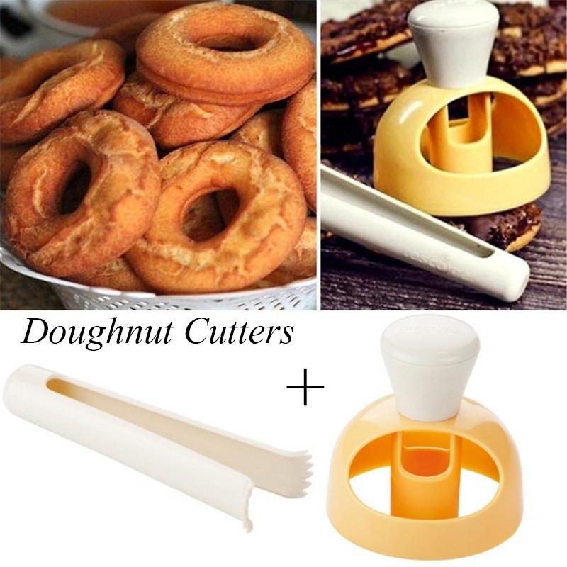 

Maker Donut Cake Mold DIY Creative Doughnuts Кухонные принадлежности Шоколад Приготовление Резак Инструмент для выпечки Декоративная еда Десерты Хлеб Выпечка