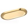 S/L Gold Edelstahl Nailart Ausrüstung Platte Kosmetik Aufbewahrungstablett Arzt Chirurgisch Dental Tablett Nagel Schale Maniküre Werkzeuge