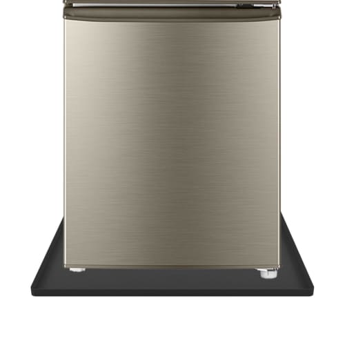 STARTIST Refrigerator Floor Protector, Tasteless Silicone, Scratch-Resistant, Dent-Resistant, Shrink-Free, 2cm Edge, Waterproof Tray, Mini Refrigerato