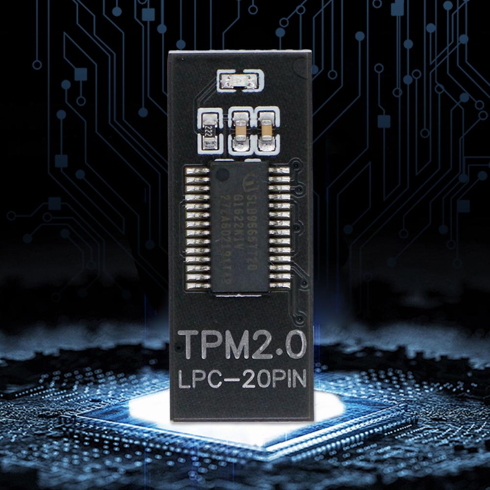 TPM 2.0 Module 12/14/18/20PIN Encryption Security Module Remote Card Replacement TPM 2.0 Encryption Security Module Remote Card