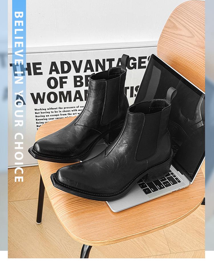 2024 Ősz Unisex Plusz Bársony Meleg Felbújós Vastag Talpú Bakancs