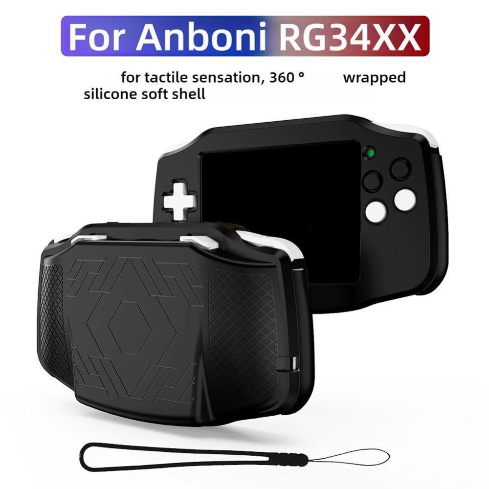 Shockproof Game Console Case Dustproof Protector Shell for ANBERNIC RG34XX Game Accessories