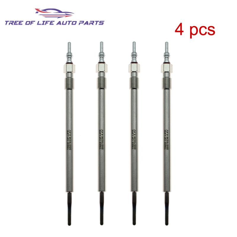1/2/4X New Heater Glow Plugs 4.4V 55578336 For Opel ignia A B Zafira C Antara 2.0 CDTI B20DTH Engine Dual Core 55 578 336