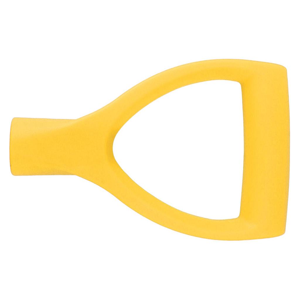 Shovel Handles D Type 32mm ID Plastic Quick Installation Snow Shovel Handle for Digging Raking Tool Yellow