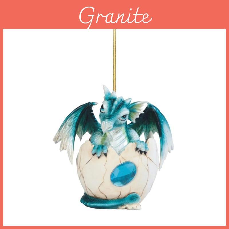 Whimsical Organic Glass Eyeball Dragon Car Accessory Fun Holiday Home Decoration Gift