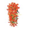 92MF Faux Eucalyptuses And Morning Glory Hanging Decoration For Indoor Outdoor Wedding Decoration