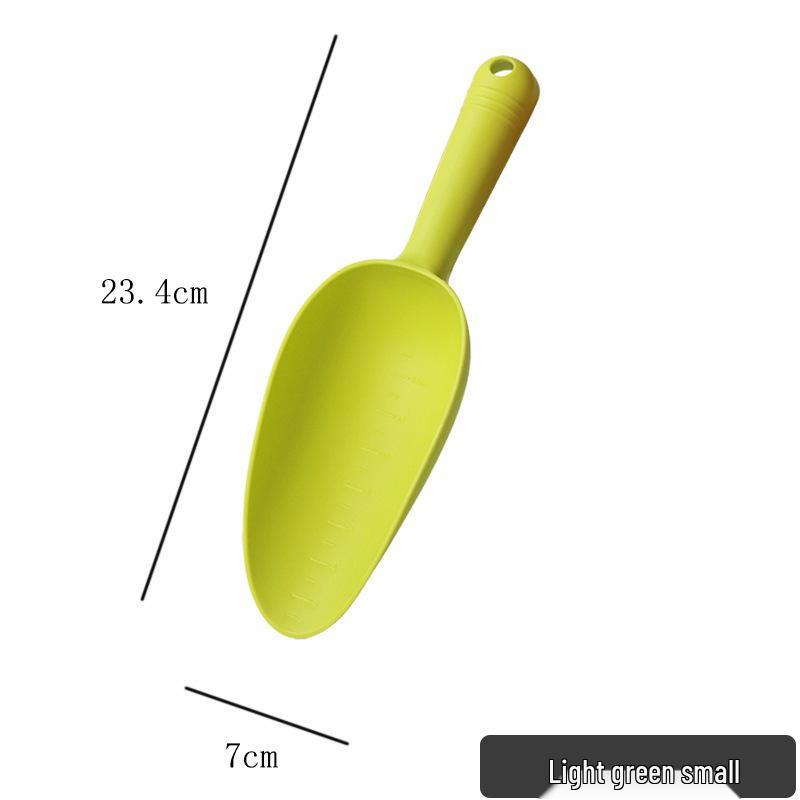 

Детская пластиковая садовая лопата со шкалой для копания и суккулентов