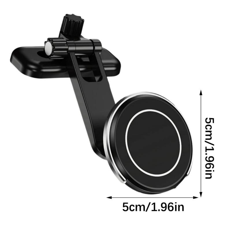 Foldable Magnetic Car Phone Holder Suction Cup Mount Stand for Phone 17 16 Mount Holder for Windshield and Dashboard