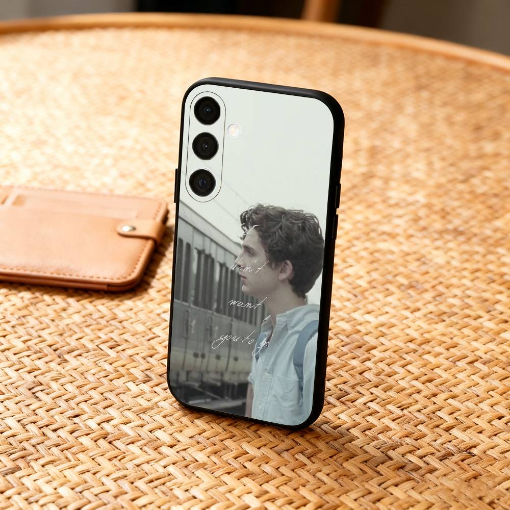 Movie C-Call Me B-By Your Name  Phone Case For Samsung  A73,72,71,53,52,51,22,91,80, Soft Black Cover