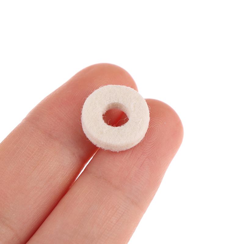 10Pcs Organ Key Felt Washers Pads For Wind Instruments Repair Replacement Parts Music Store Supply Accessories
