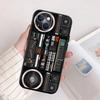 RP9 Boombox Tape Vintage New High-End Shell Phone Case for OPPO A3 Pro A72 A74 A76 A77 A77S A78 A79 A94 A95 A18 A40M A58