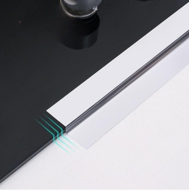 Aluminum Foil Tape 5-10m Waterproof Oil Proof Self Adhesive Kitchen Stove Sink Gap Seal Strip Heat Resistant for Countertop Edge