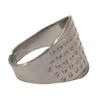 Finger Protector Fingertip Thimble Metal Sewing Thimble Shield Rings Accessories