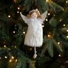 Cute Plush Angel Pendant Handmade Craft Christmas Tree Ornament  Xmas Gift