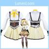 Puella Magi Madoka Magica Tomoe Mami Cosplay Costume Set For Women's Halloween Party