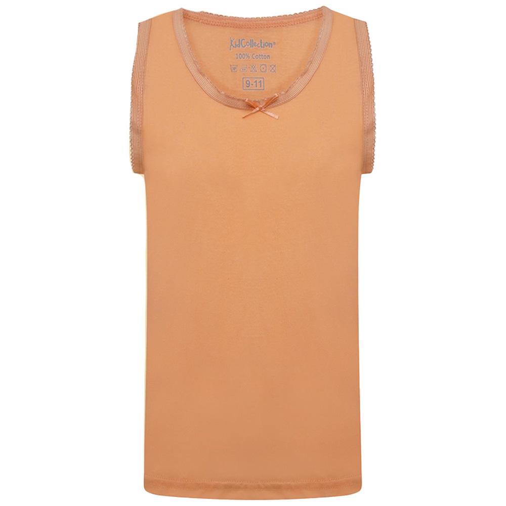 KidCollection Girls Vest Top (Pack of 6)