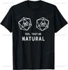 D20 Dice Natural 20 Funny Gaming T-shirt