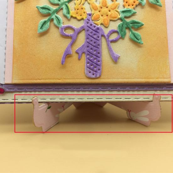 Support Album Po Holder Metal Cutting Dies DIY Scrapbooking Paper Stencil