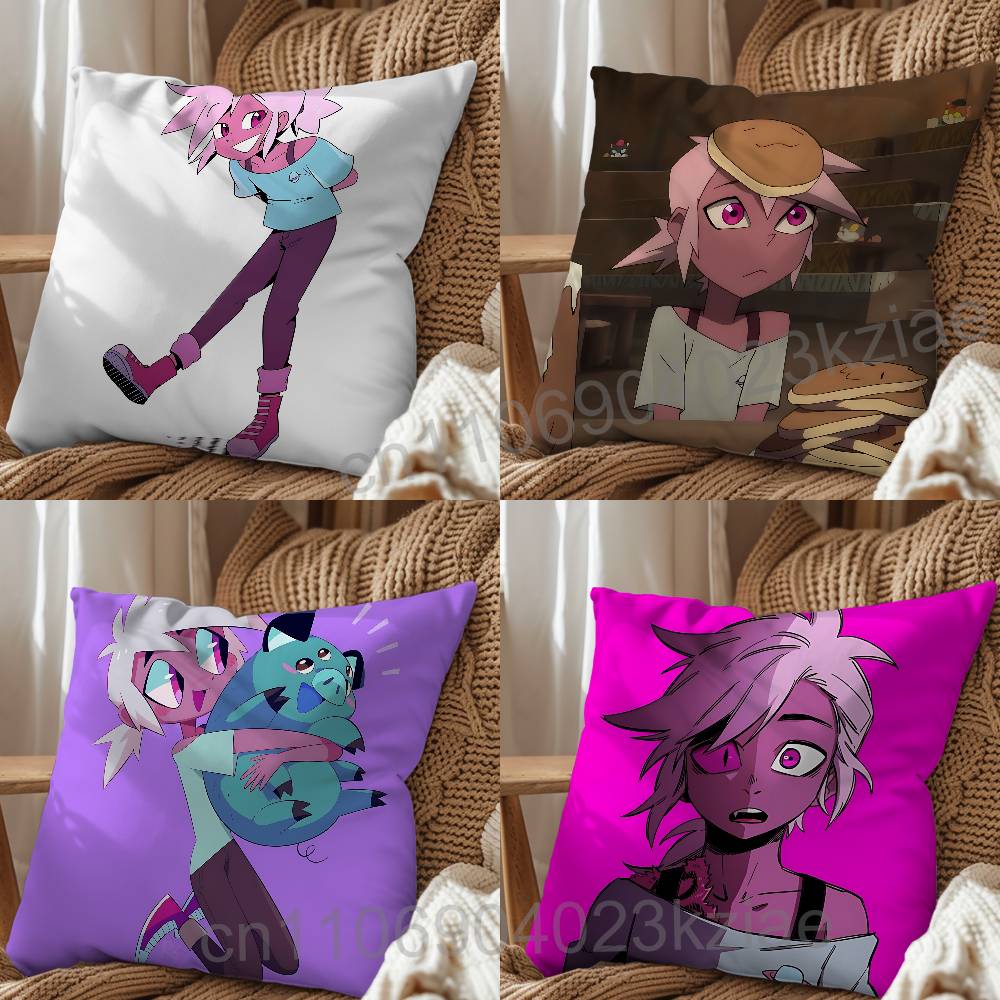 Invincible Kipo Wolf Wonderbeasts Pillow Case Office Cushions Suitable For Sofa Car Bedroom Decorative Cushion Cover
