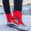 Men's and Women's Winter Thickened Padded Waterproof Comfortable Warm Anti Cold Lightweight Hiking Waterproof Non-slip Thick Sole Snow Boots
