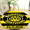Personalized B-BVB Round Chair Office Rug - Perfect for Mat, Office Chair & More - Ideal Gift for Birthdays and Holidays