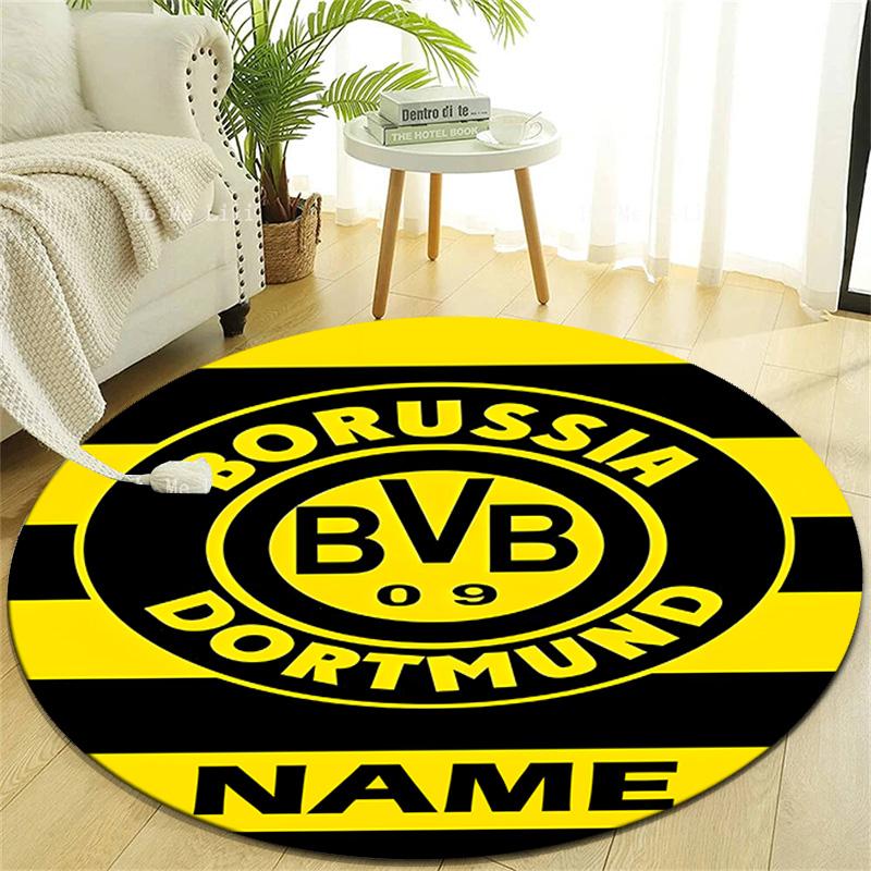 Personalized B-BVB Round Chair Office Rug - Perfect for Mat, Office Chair & More - Ideal Gift for Birthdays and Holidays