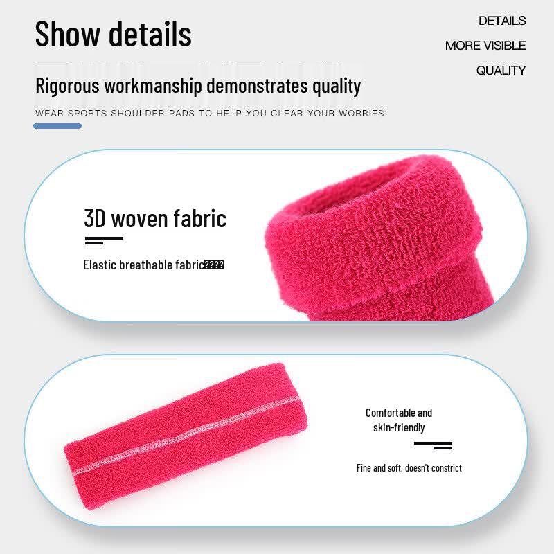 TULX Kids Cotton Sports Wristband & Headband Set