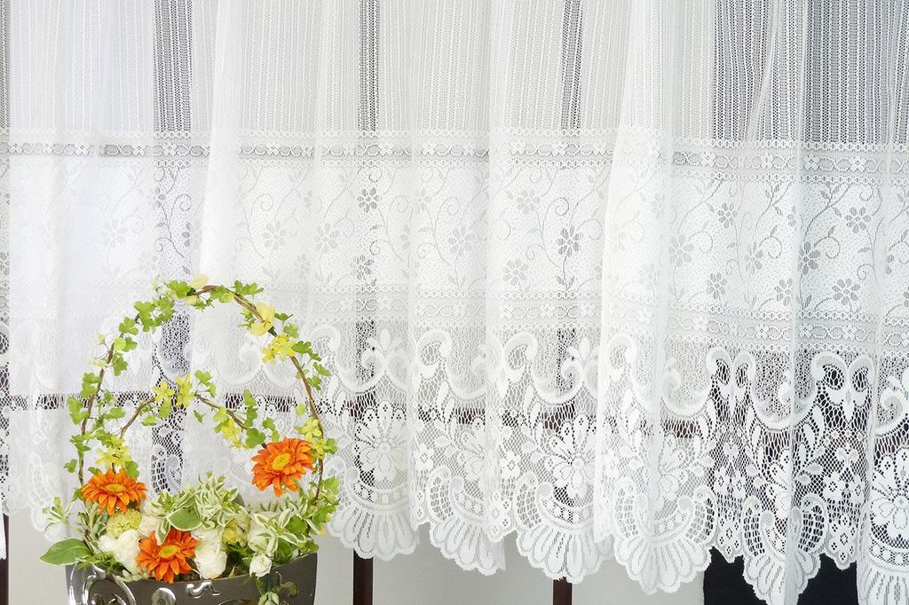 Curtain Shop Outlet Bay Window Curtains Straight Bay Window Curtains Width 100cm Set of 2 Length 105cm Set of 2 L'Arc
