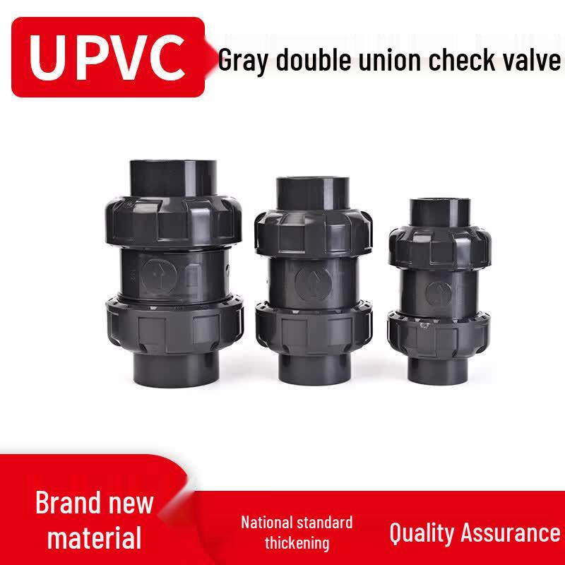 UPVC Double Union Check Valve