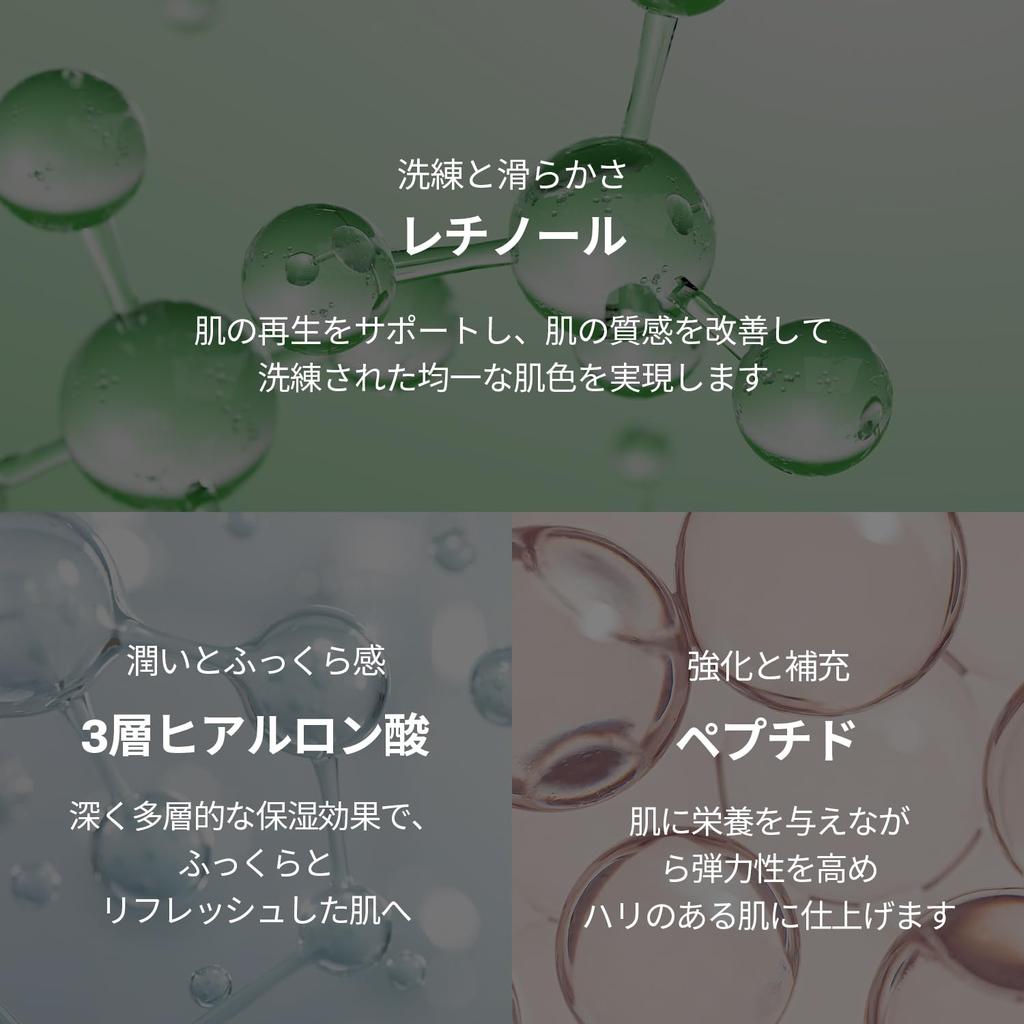 VTCOSMETICS Sheet Mask Box Mask Skincare Cica (3. Reti-A Mask)