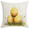 New Easter Pillowcase Country Cartoon Rabbit Easter Egg Pillowcase Sofa Cushion Pillowcase