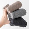 New Thickened Thermal Long Socks Solid Color Breathable Warm Socks Cold Proof Comfortable Stockings Women