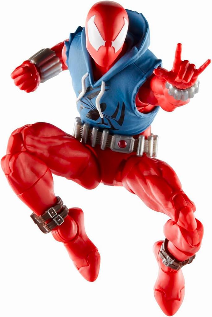 Hasbro Marvel Legends Retro-Verpackung 6 Zoll Actionfigur Scarlet Spider 2024 Legends ML Klon Ben Reilly Spider-Man [Artikel]