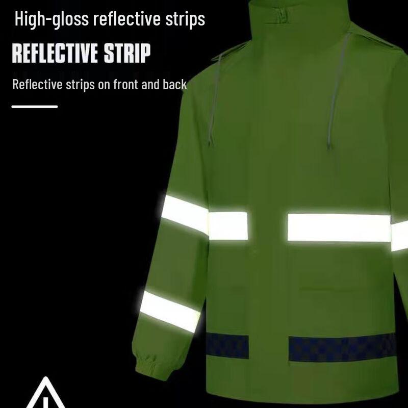 JINXIUTIANTANG Reflective Duty Raincoat Suit