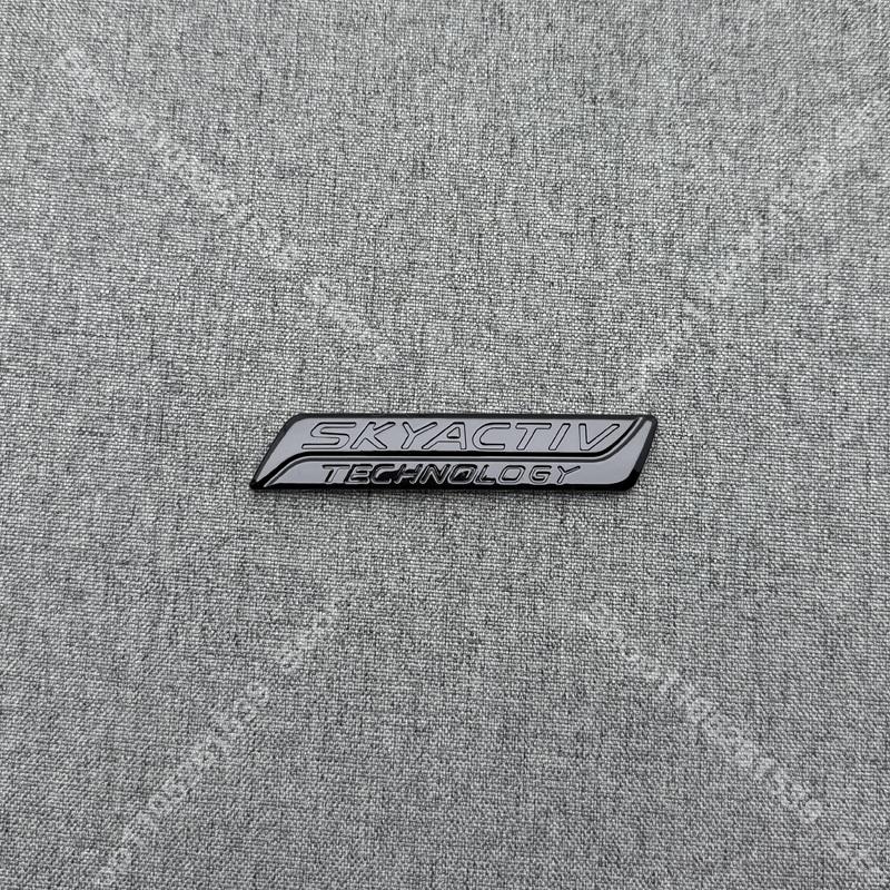 MAZDA AWD SKYACTIV badge black car stickers for 2012 13 14 15 16 Year CX-5 rear boot car accessories trunk label Front logo vf2