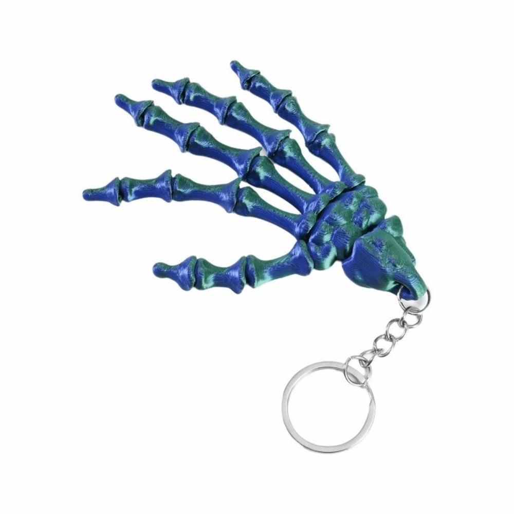 Novelty Skeleton Hand Keychain Creative Skull Hand Key Ring Collectible Toy