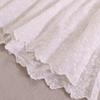 Sweet Mori Style Cotton Linen Embroidered Vest with Side Slit and Tie-Up Design