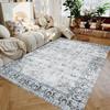Vintage Moroccan Turkish Doormat Anti Slip Bohemian Rug for Kitchen Bathroom Garden Decor Traditional Oriental Carpet