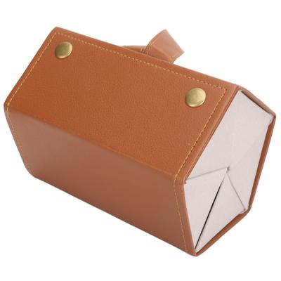 Glasses Storage Box High Capacity Waterproof Foldable Eyeglasses Storage Case with 5 Slots for