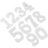 1pc Wood Number Objects Digital Decor Wooden Number Objects Cake Topper Tags Wooden Place Cards Wall Decor