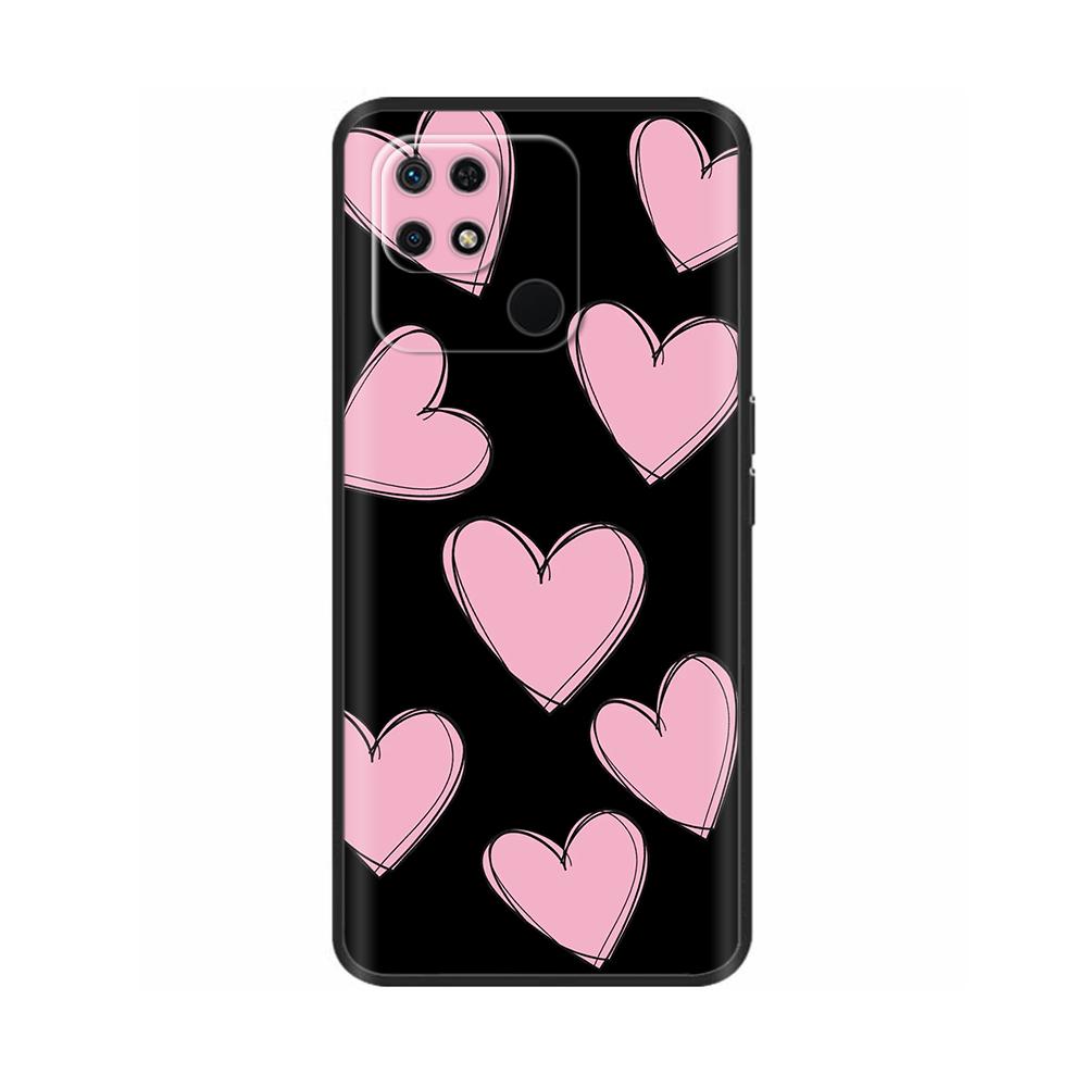 Cover For Xiaomi Redmi 10C Case For Redmi 10C Capas Phone Case Soft Black Silicone Bumper Back Case For Redmi 10C Fundas 6.71"