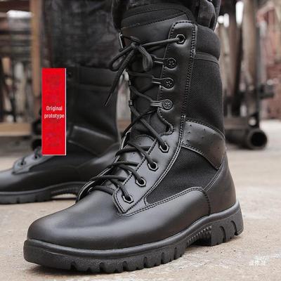 Rutschfeste, atmungsaktive Kampfstiefel für Herren und Damen – für den Einsatz gegen Erdbeben, im Dienst und bei der Sicherheit