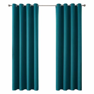 Solid Color Thickened 95% Blackout Curtains High Precision Thermal Insulated Window Drapes Home Decor