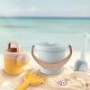 Children Beach Toy Beach Outdoor Sand Toy Set Snow Toy Including  Barrel Watering Pot Rake Shovel Birthday Gift
