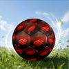 Red And Black Sport Emblem Printed Size 5 Soccer Balls, High-Quality, Anti-Slip, Protective Football, A Unique Gift , Birthdays, Christmas Gifts