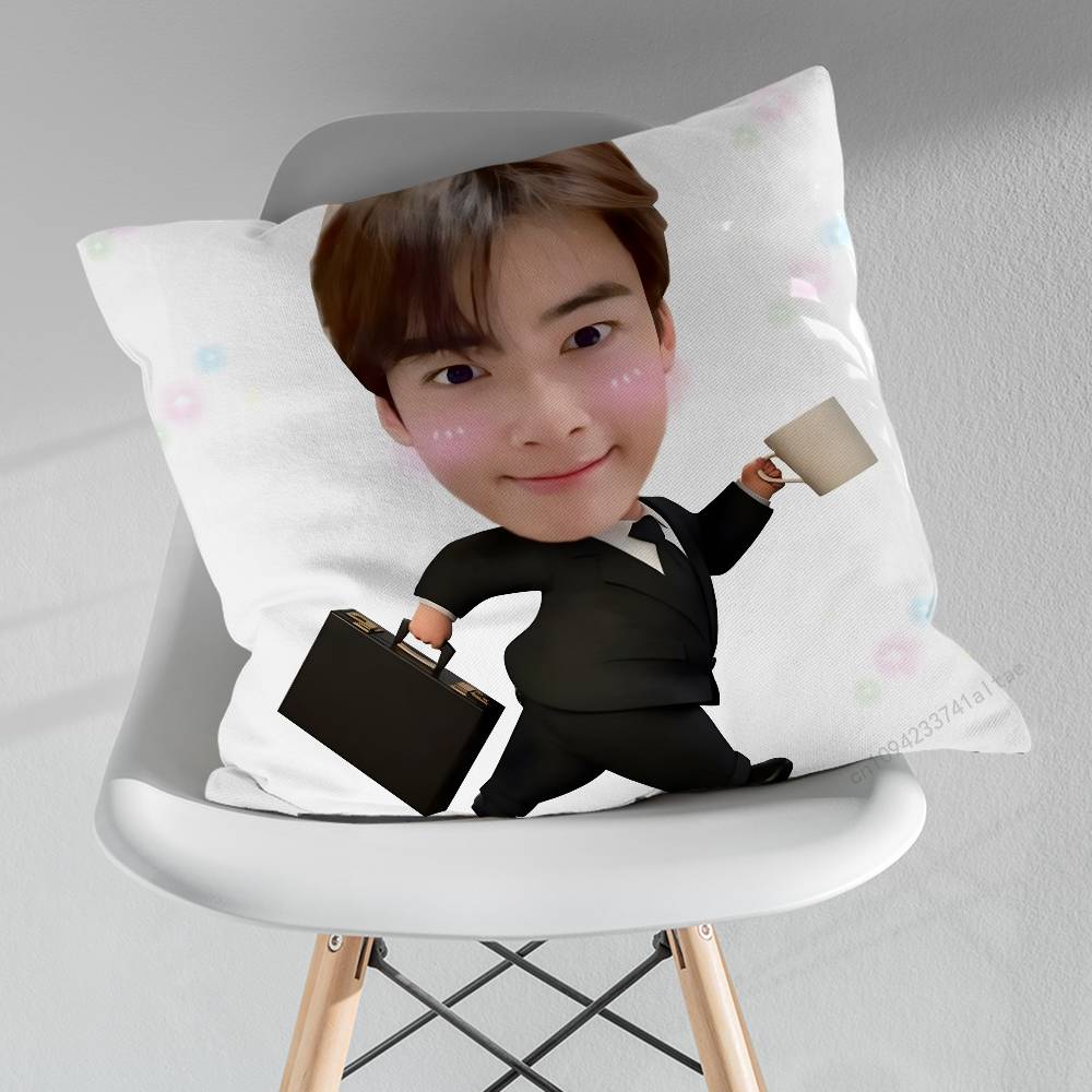Sänger CCha EEunwoo Kissen über Wohnzimmer Sofa Kissenbezug Heimdekoration Schlafzimmer Zimmer Bett Kissenbezug