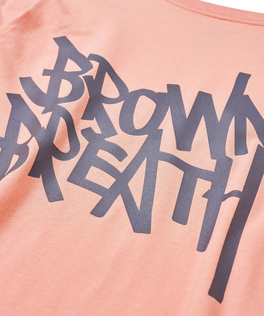 BROWNBREATH Tag Tee - Indy Pink