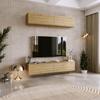RTV cabinet Nicole 160 cm - Artisan Oak color