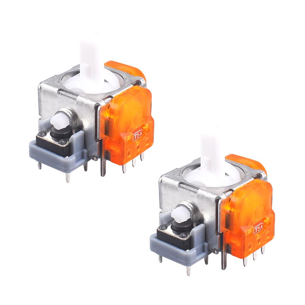 2Pcs TMR Hall Effect Joystick 3D Analog Stick Sensor Module Repair Part for PS4/PS5/Switch Pro/Xbox One Controller