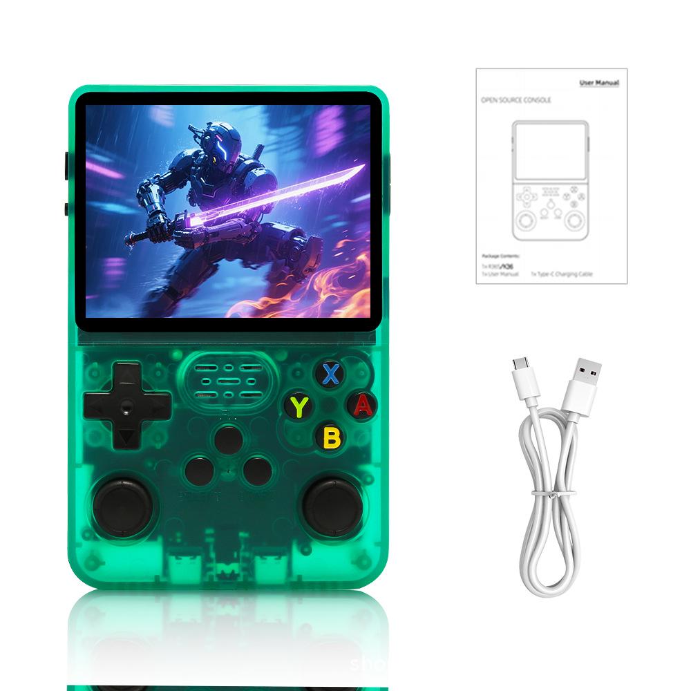 R36s Handheld Retro Console: Dual Joysticks, HD Screen, Open Source System, Nostalgic Games.